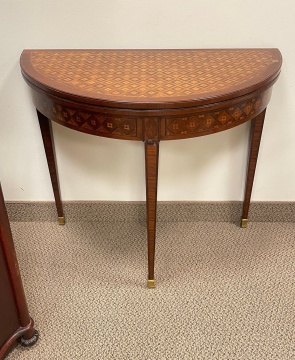 19th Century French Marquetry Game Table